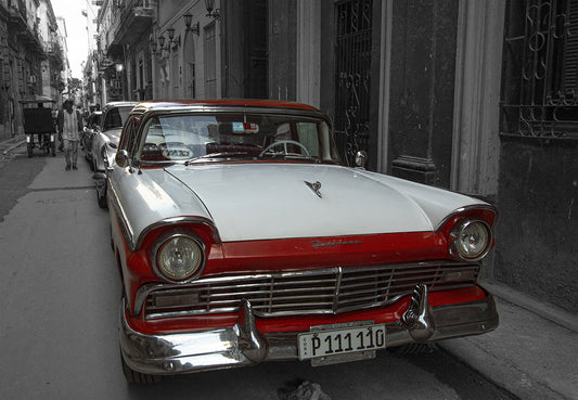 Cuban Car - Canvas