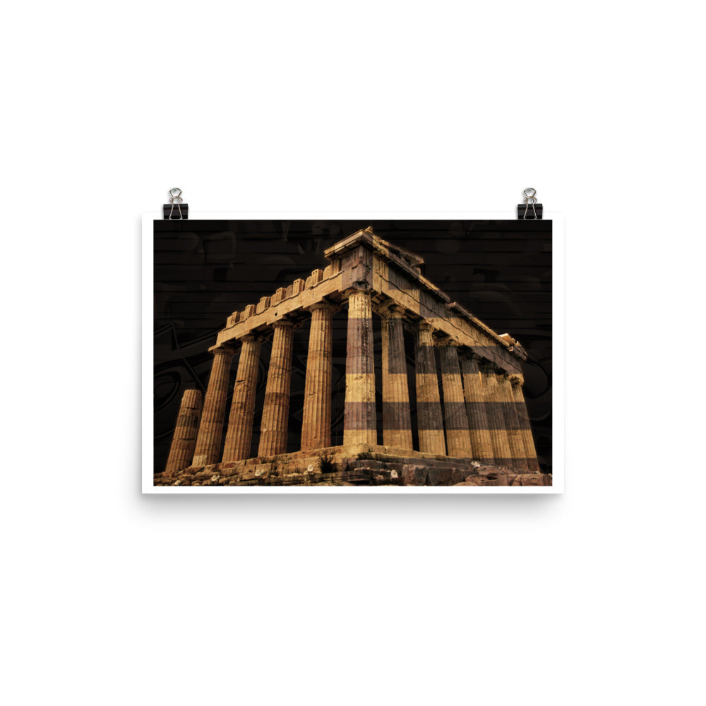 Acropolis Greece 4560 - Poster