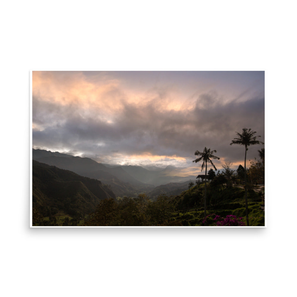 Cocora Valley 9872 - Poster