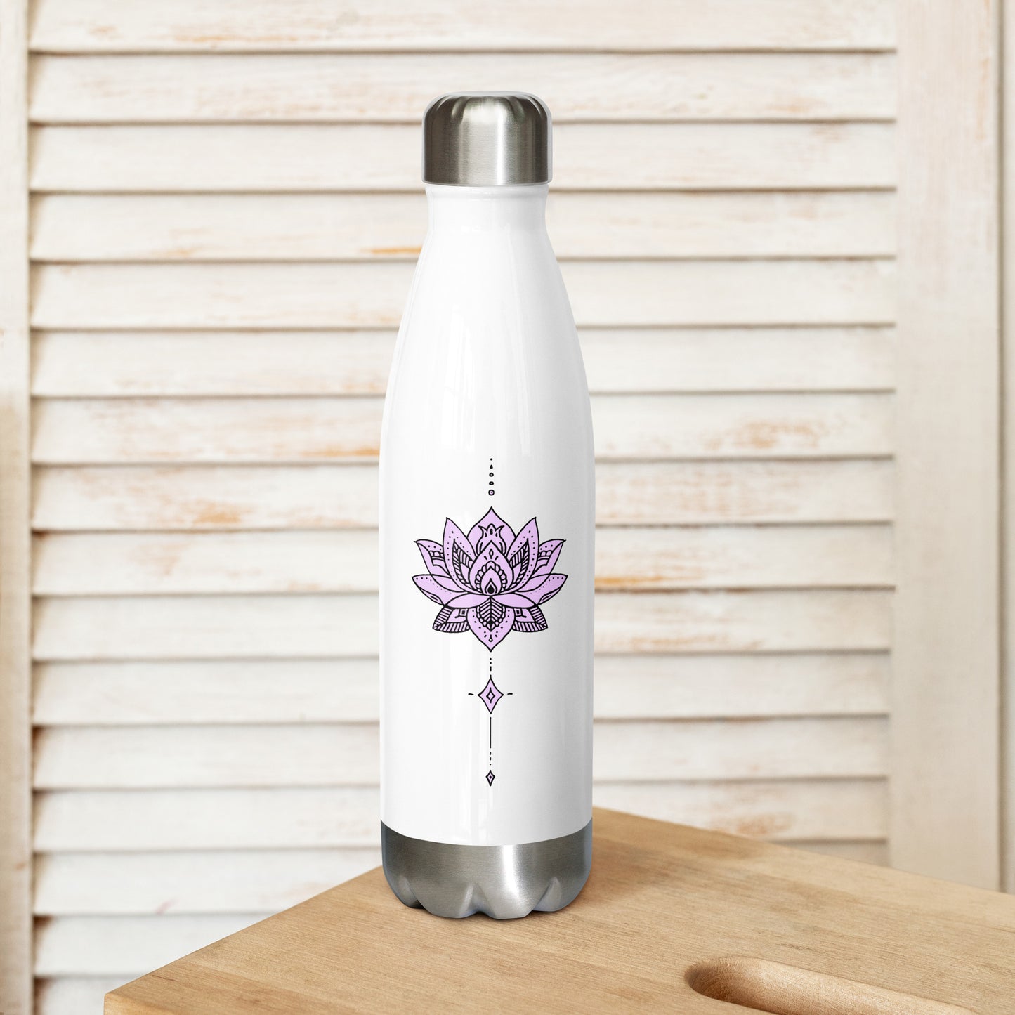 Stainless steel water bottle