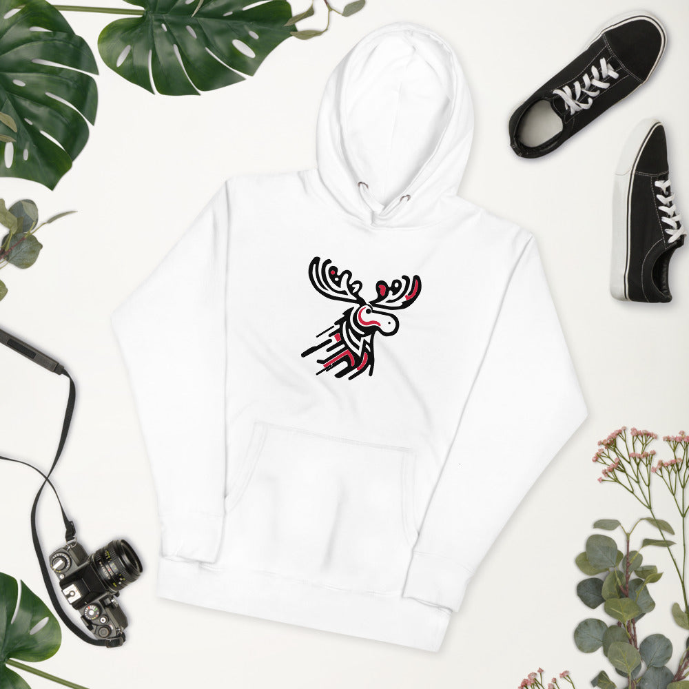 Canada Moose Unisex Hoodie