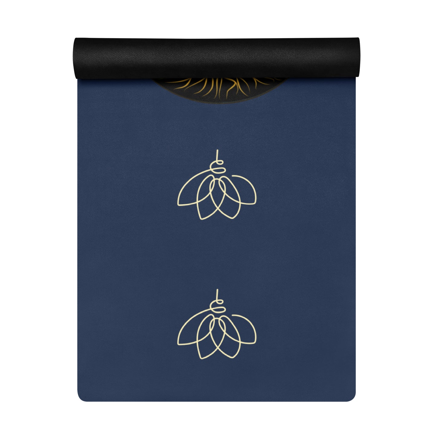 Tree of Life Yoga mat - blue