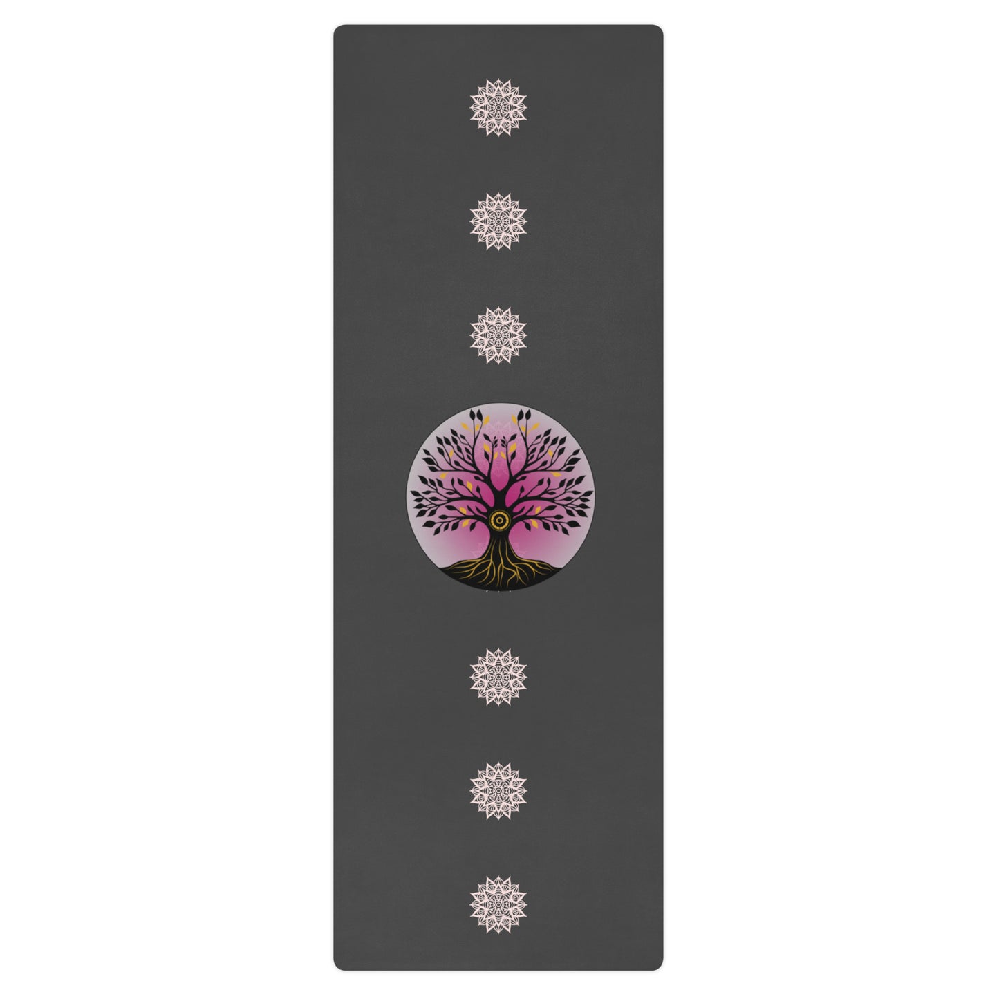 Tree of Life Yoga mat - grey