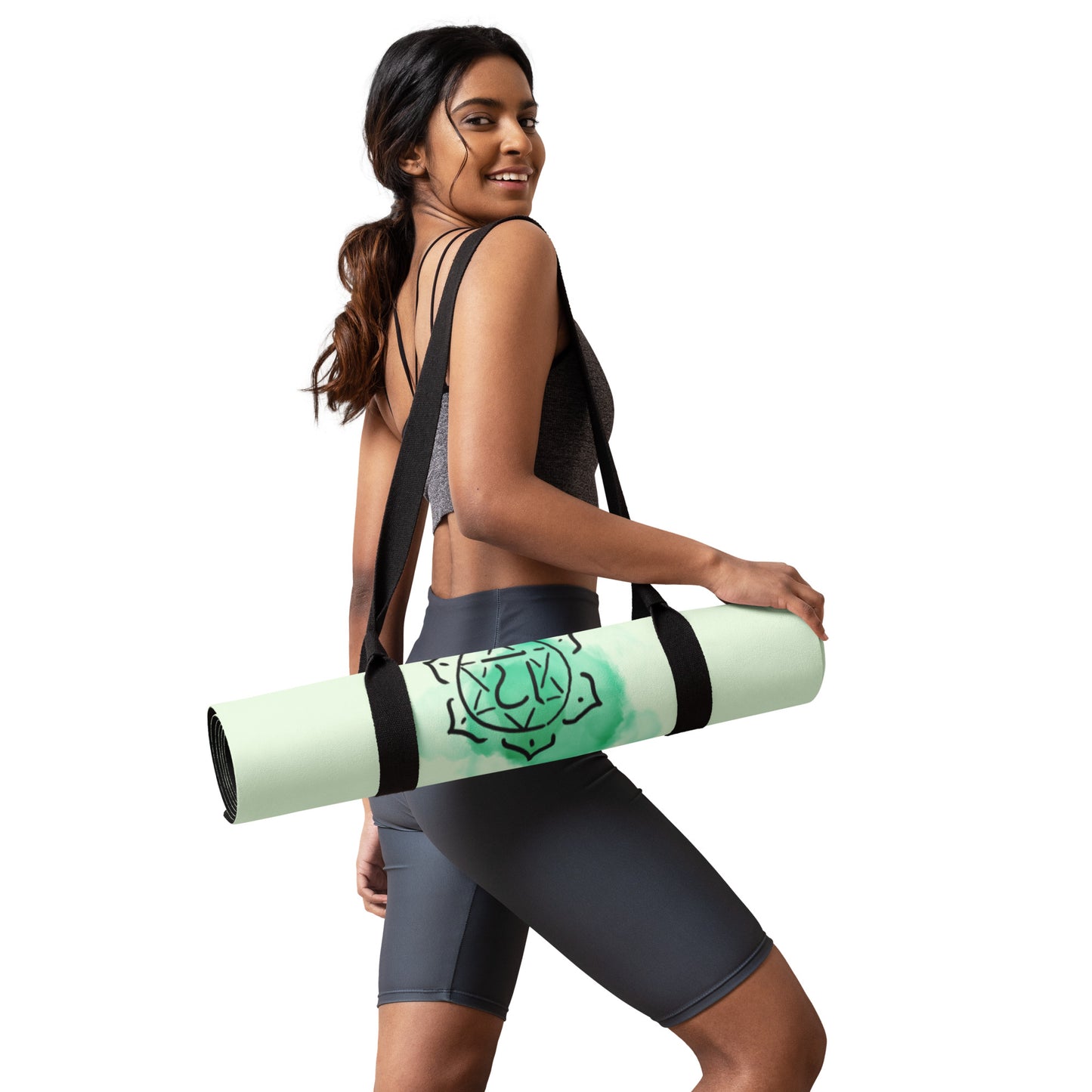 Chakras Yoga mat - mint