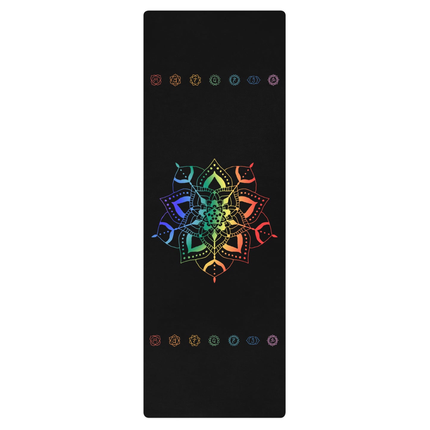 Mandala Yoga mat - black